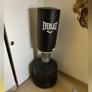The Ever last power core freestanding heavy bag is ideal for a complete fight